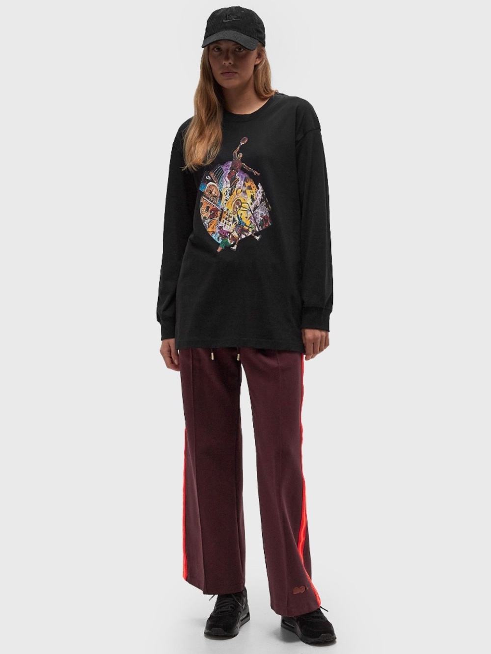 Jordan Women's Oversized Long-Sleeve T-Shirt